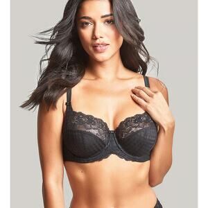 Panache Envy Full Cup Bra Black Womens Size 30L New Underwire